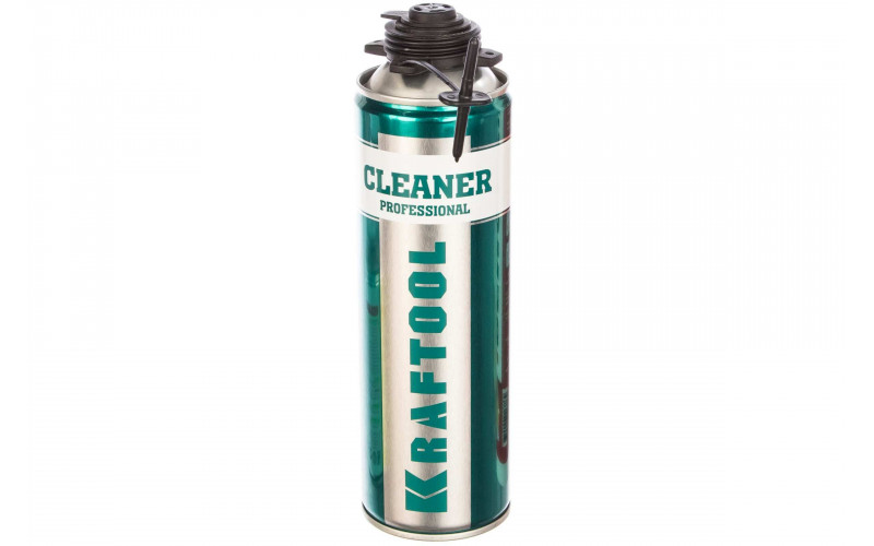 KRAFTOOL CLEANER, 500 мл, очиститель монтажной пены (41189)
