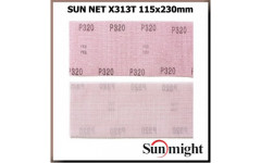 SUNMIGHT Шлифовальная полоска SUN NET X313T 115х230мм на липучке, сетка P120, 82508
