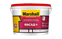 Marshall Фасад+ BW 9 л краска для фасадных поверхностей